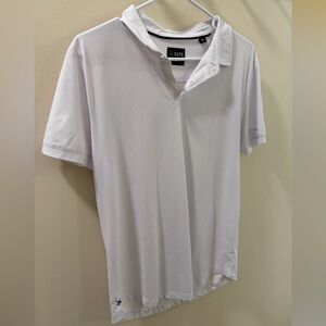 Cuts Clothing Large AO Polo White